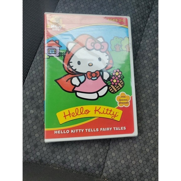 Lot Of 3 Hello Kitty DVDs Goes to The Movies, Plays Pretend, Fairly Tales. New! - Picture 4 of 5
